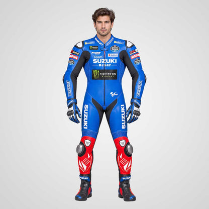 Alex Rins Suzuki Ecstar 2022 MotoGP Leather Racing Suit