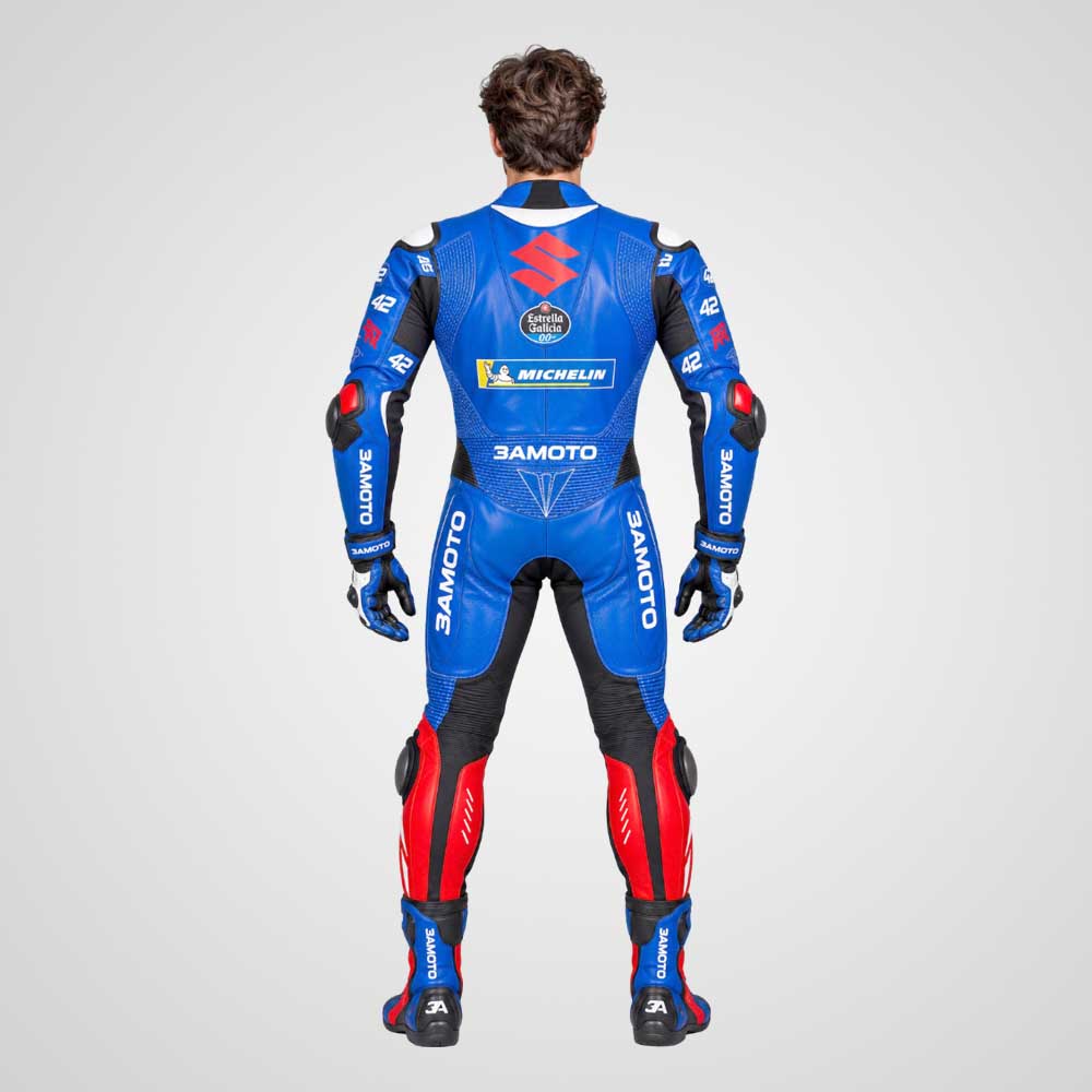 Alex Rins Suzuki Ecstar 2022 MotoGP Leather Racing Suit