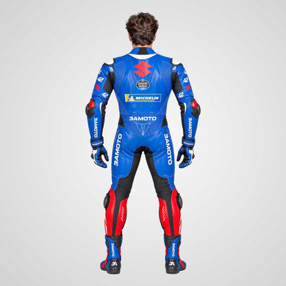 Alex Rins Suzuki Ecstar 2022 MotoGP Leather Racing Suit