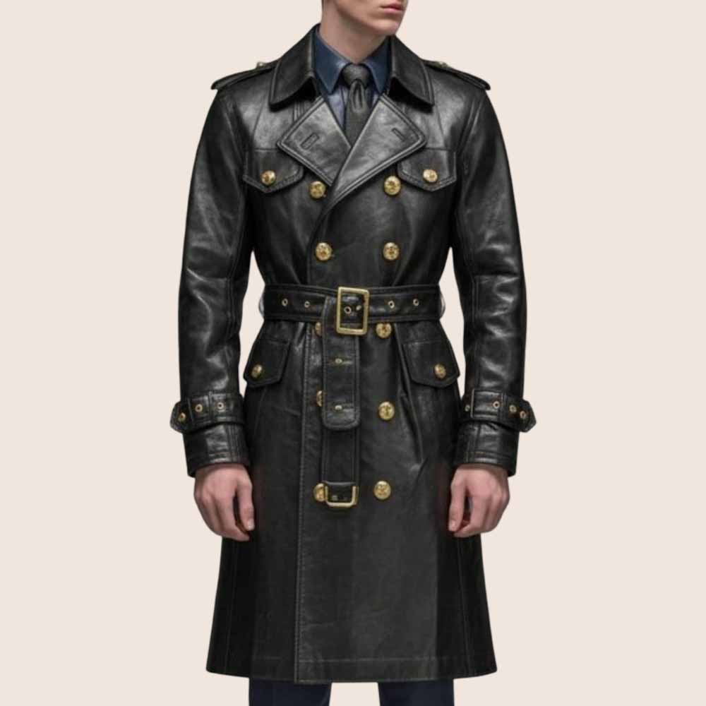 Black German Marine Coat Style 3