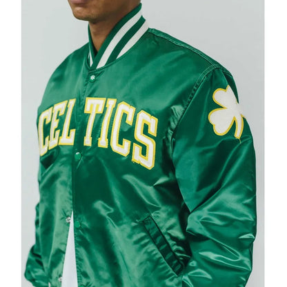 Classic Boston Celtics Bomber Starter Jacket