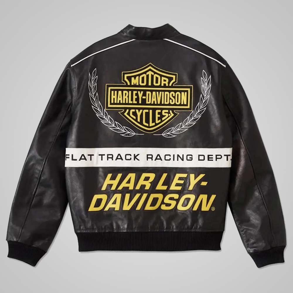 Harley Davidson XR-750 Racing Leather Jacket | Bold Style