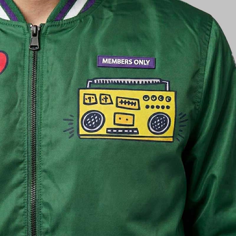Keith Haring Tokyo Pop Bomber Jacket