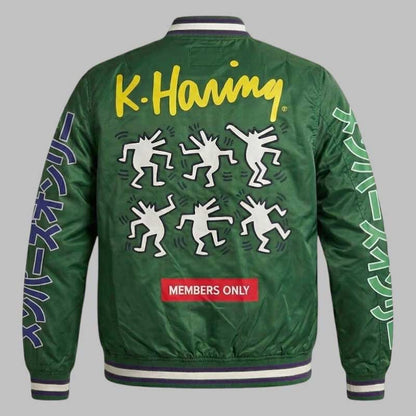 Keith Haring Tokyo Pop Bomber Jacket