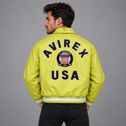 Men's Icon Avirex Leather Jacket