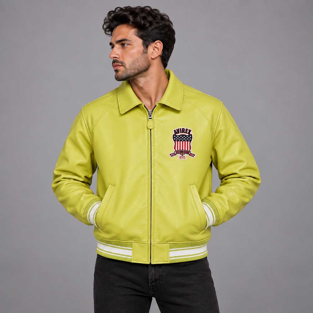 Men's Icon Avirex Leather Jacket