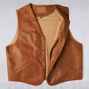 Brown Cowboy Vest