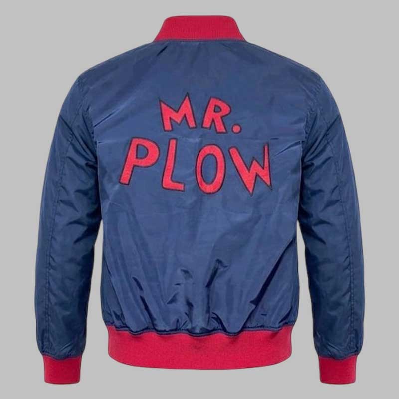 Mr Plow Simpsons Bomber Jacket
