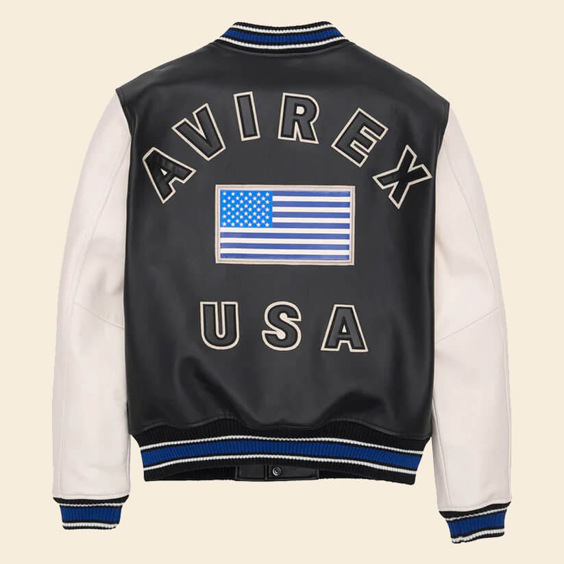 Leather American Varsity Jacket