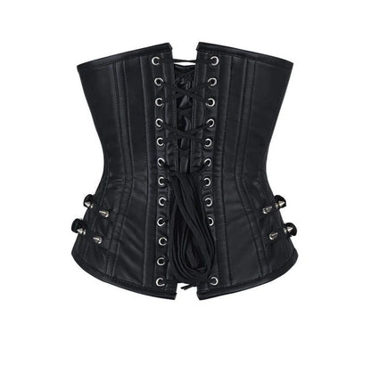 Sheep Nappa Leather Underbust Corset