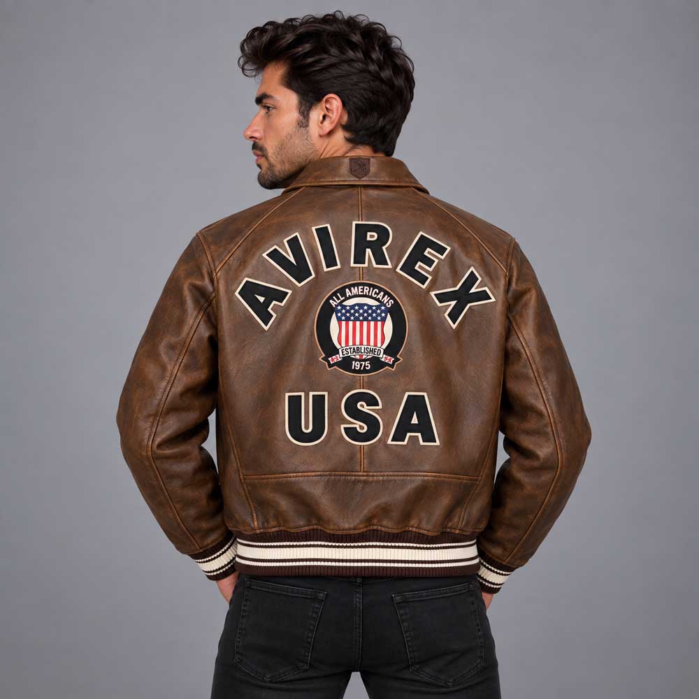 Limited Edition Avirex Vintage Letterman Jacket - Avirex Jacket