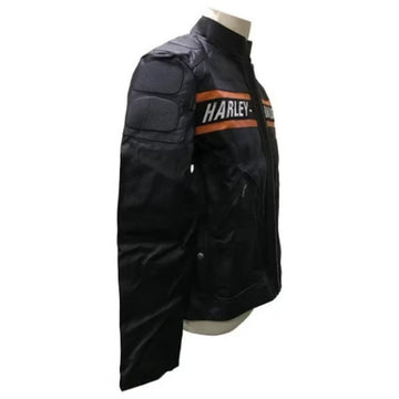 Bill Goldberg Classic Men's Harley Davidson Black Leather