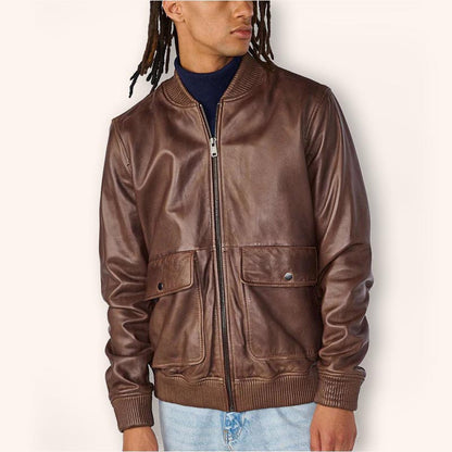 buy harrington leather bomber jacket 3amoto