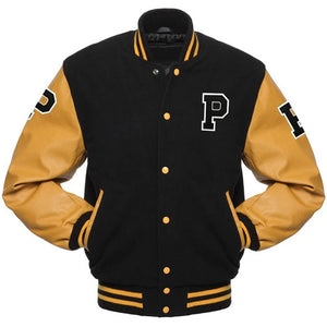 Custom Varsity Jacket - Adult Unisex Bomber Jacket - Baseball School Jacket