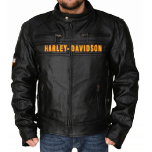 Harley Davidson Black Vented Jacket