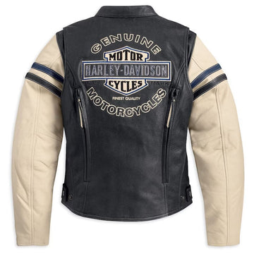 Harley Davidson Men's RELIC Willie G Skull Leather Vest L H-D