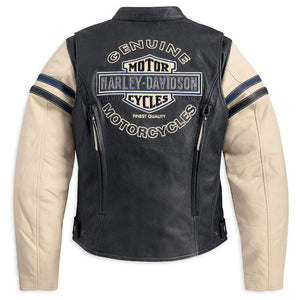 Harley Davidson Enthusiast Triple Vent Women's Leather Jacket