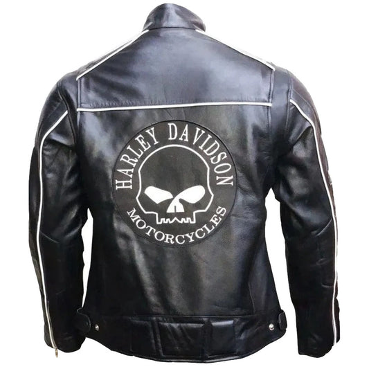 Shop Harley Davidson Reflective Willie G Skull Jacket - 3amoto shop