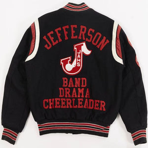 Shop Jefferson Band Drama Cheerleader Jacket - Free Shipping
