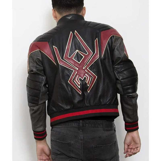 Miles Morales Spider-Man Spider-Verse leather jacket by 3AMOTO - 3amoto shop