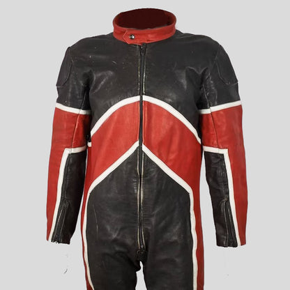 One Piece Leather Motorcycle Racing Jumpsuit