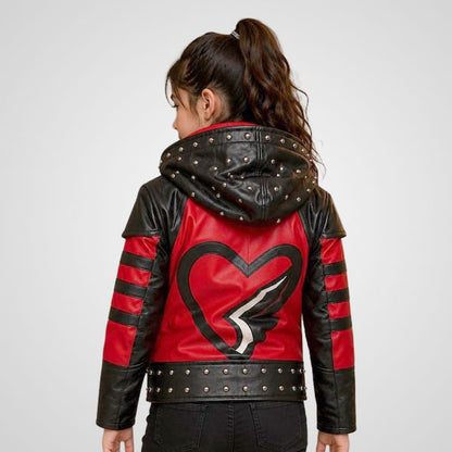 Kylie Cantrall inspired Rise of Red leather jacket for girls