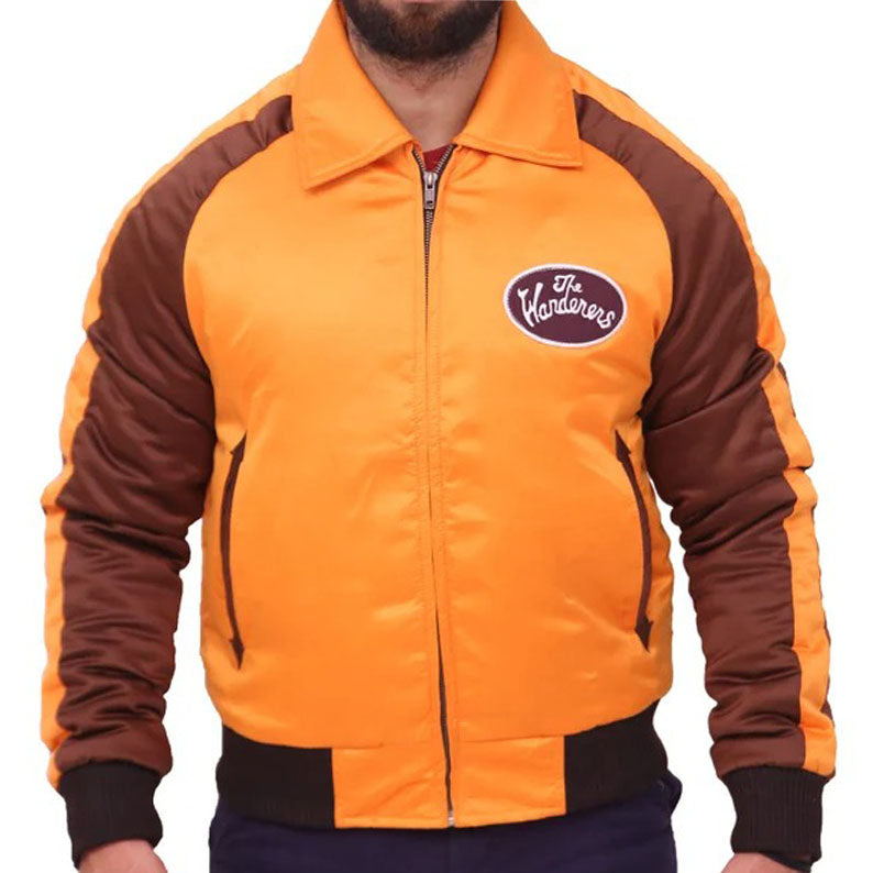 The Wanderers Movie Men's Satin Varsity Jacket