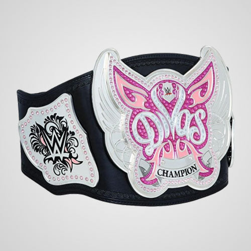 Butterfly championship belt replica with adjustable strap for wrestling fans