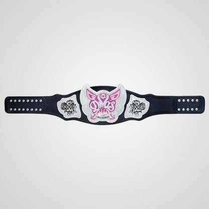 WWE-inspired Divas championship belt displayed as wrestling memorabilia