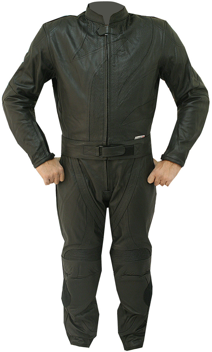 Men's Motorbike Racing Leather Suit