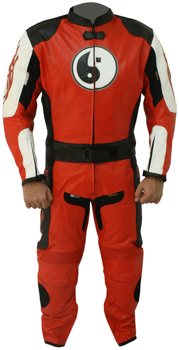 Men's Racing Motorbike Leather Suit - 3amoto