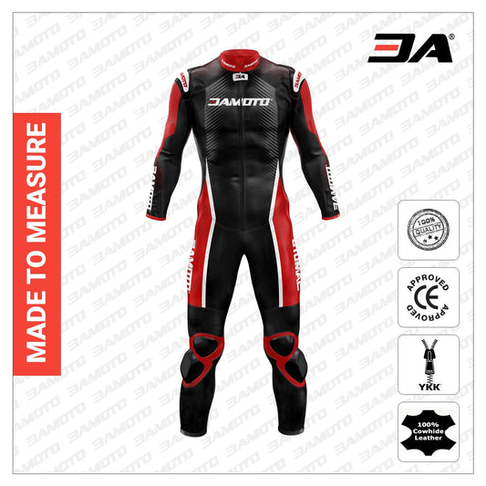 Tron Leather Racing Suit - Custom Motorcycle Racing Suit - Fashion Leather Jackets USA - 3AMOTO