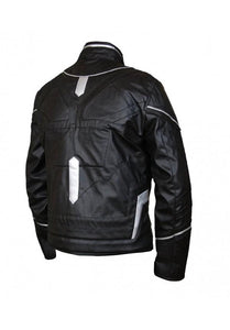 mens black leather jacket for sale