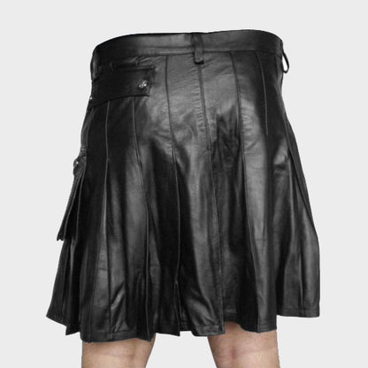 leather kilt for men