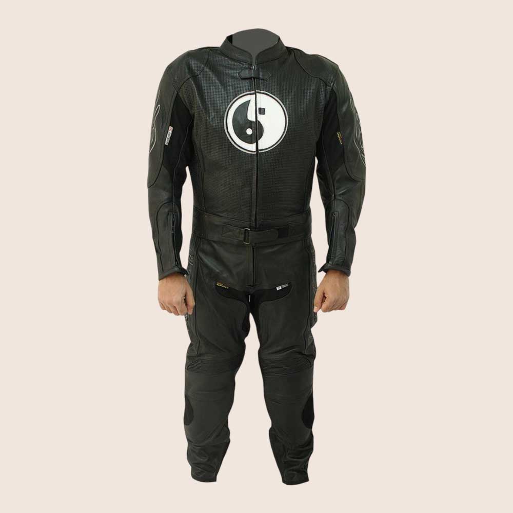 Angel Motorbike Racing Leather Suit
