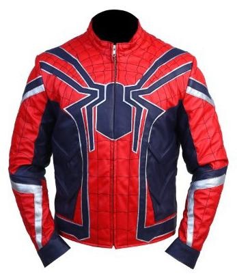 Avengers Infinity War Spider Man Jacket - Fashion Leather Jackets USA - 3AMOTO