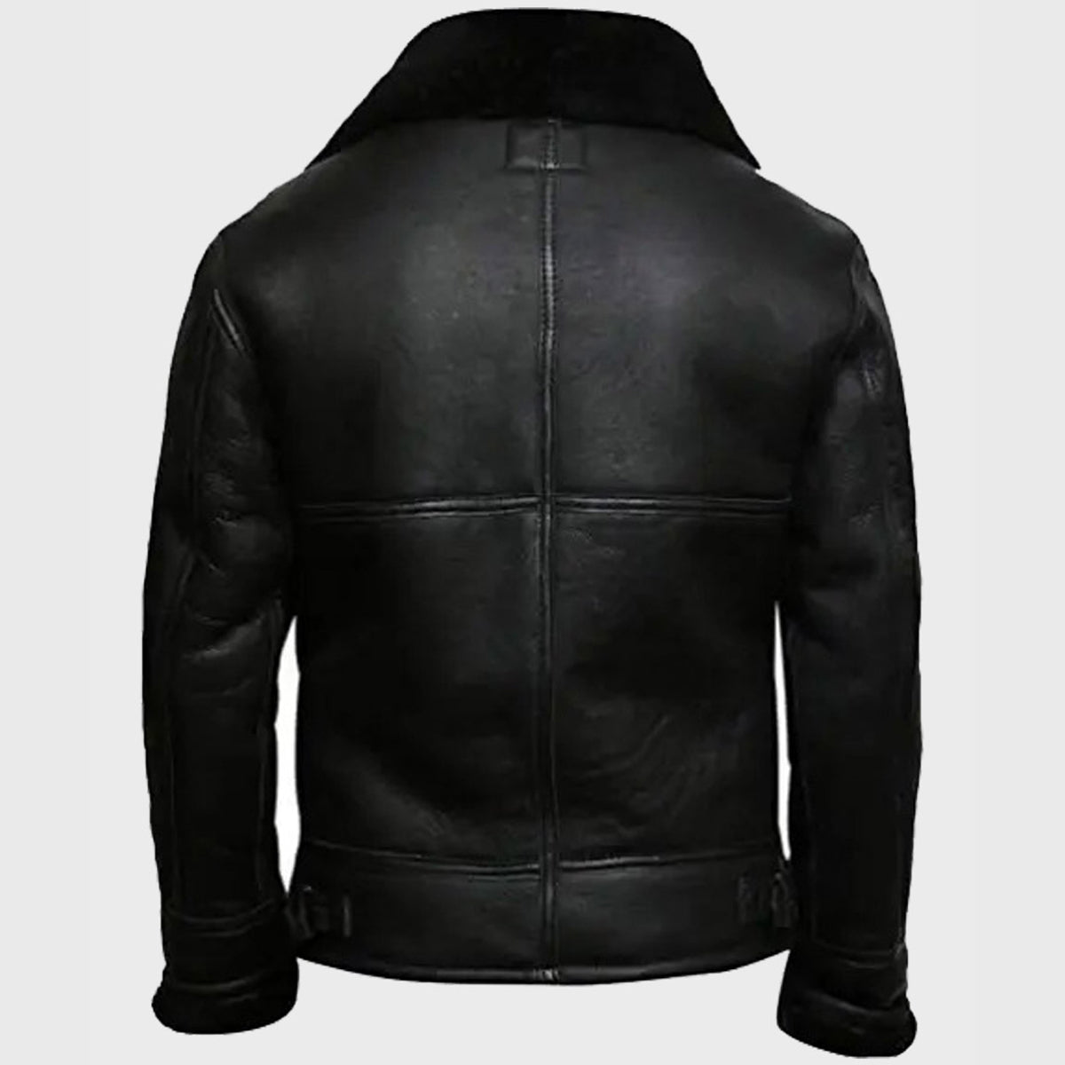 Aviator B3 Shearling Mens Black Sheepskin Jacket