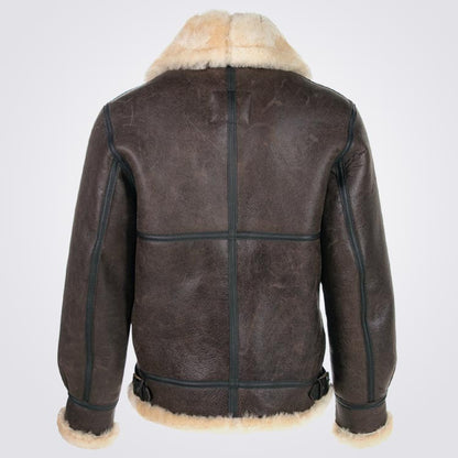 B-3 Leather Bomber Jacket