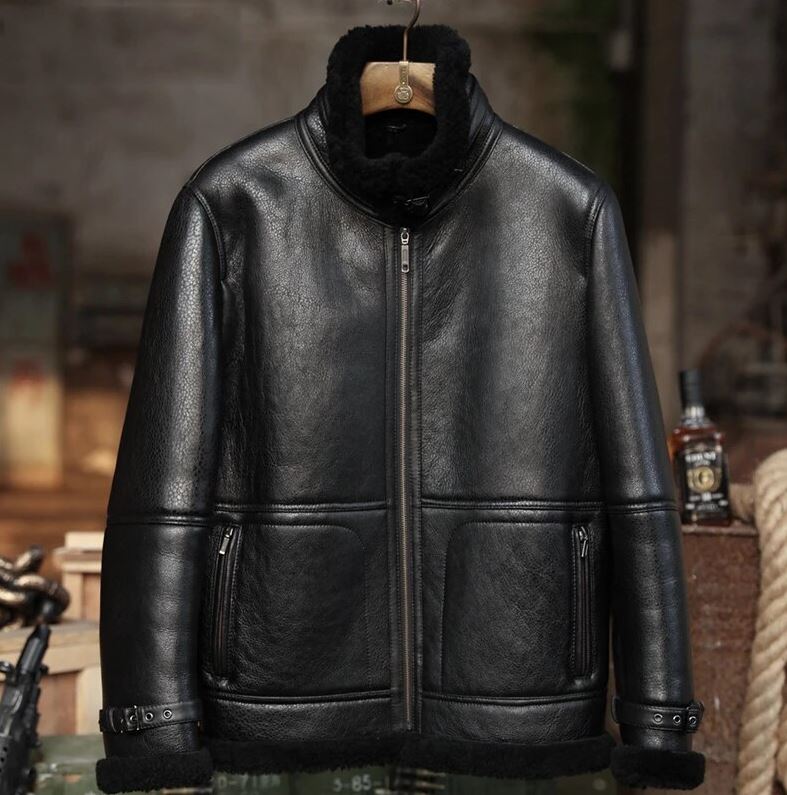 Shearling Leather Jacket