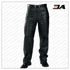 BAGGY STYLE COMFY LEATHER PANT FOR MEN