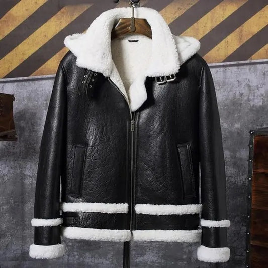 Best Aviator Flight Shearling Jackets - 3amoto shop