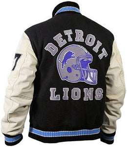 Detroit Lions Biker Jacket