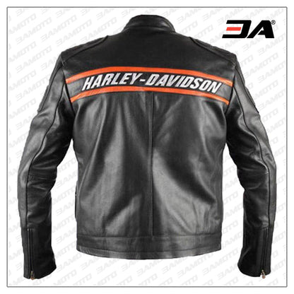 Bill Goldberg Classic Motorcycle Leather Jacket