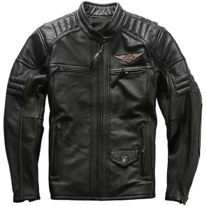 Black Harley Davidson Passion Velocity Leather Jacket