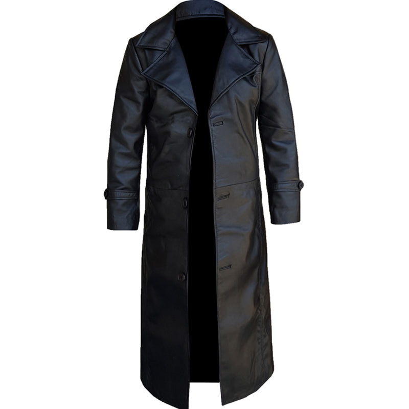 Black Mens Duster Coat | Jackets MOB