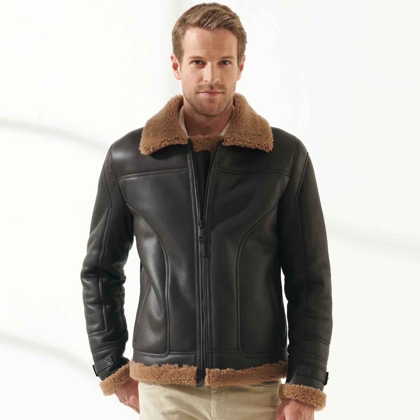 Black Shearling Jacket