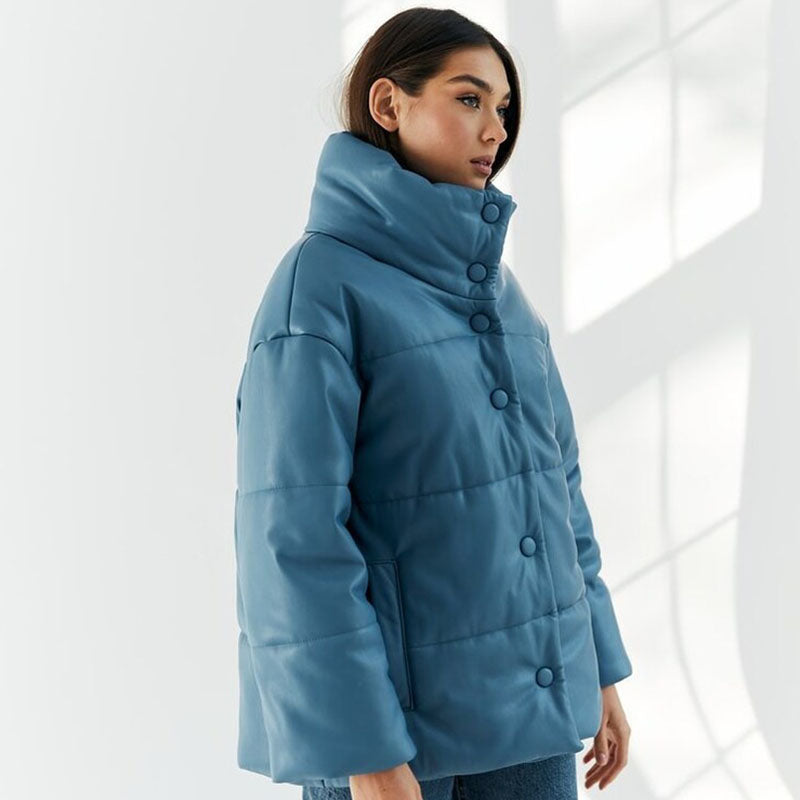 Blue Puffer Jacket