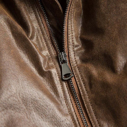 Bomber Leather Jacket