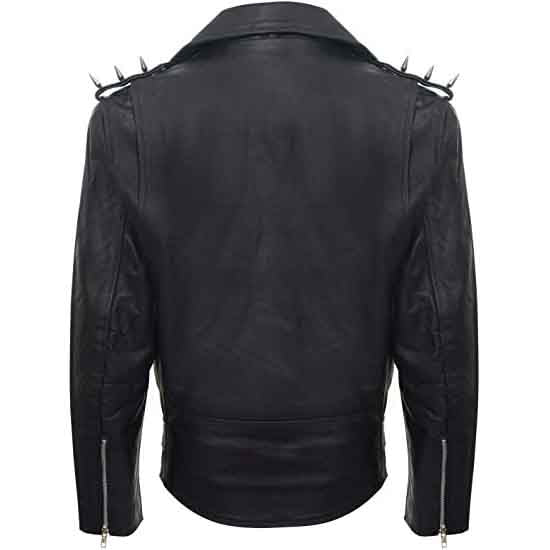 Studded Leather Jacket - Punk Leather Jacket - Spikes Jacket – Page 3