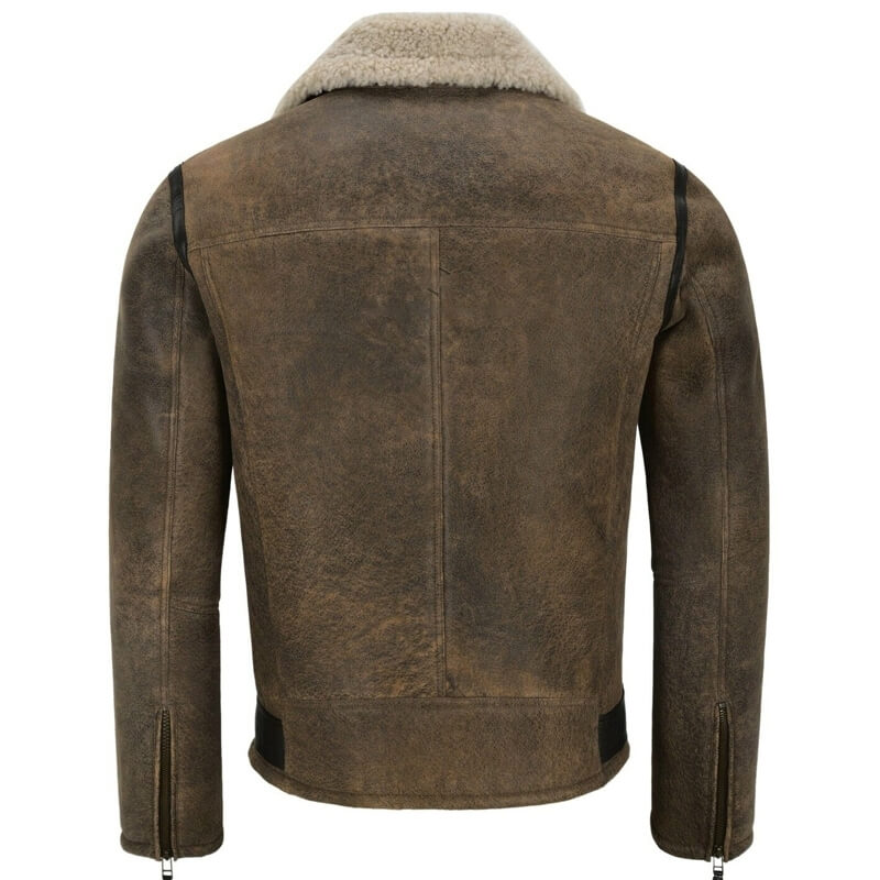 Brown Flight Bomber Jacket